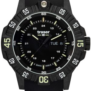 Traser H3 Herrklocka 110723 P99 Q Tactical Svart/Gummi Ø46 mm