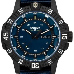 Traser H3 Herrklocka 110724 P99 Q Tactical Blå/Textil Ø46 mm