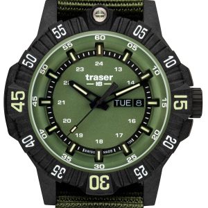 Traser H3 Herrklocka 110726 P99 Q Tactical Grön/Textil Ø46 mm