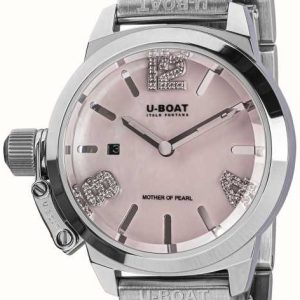 U-Boat Damklocka 8898 Classico Rosa/Stål Ø30 mm