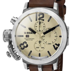 U-Boat Herrklocka 7452 Classico Brun/Läder Ø48 mm