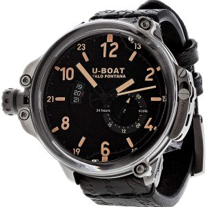 U-Boat Herrklocka 8189 Classico Svart/Läder Ø50 mm