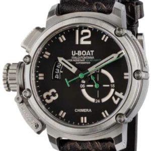 U-Boat Herrklocka 8529 Chimera Svart/Läder Ø46 mm