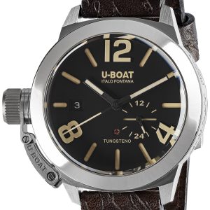 U-Boat Herrklocka 8893 Classico Svart/Läder Ø42 mm