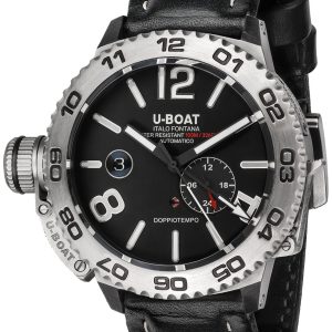 U-Boat Herrklocka 9099 Classico Svart/Läder Ø46 mm