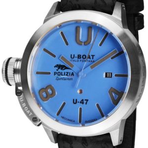 U-Boat Herrklocka 9157 Classico Blå/Läder Ø44 mm