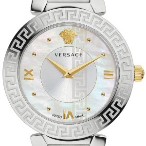 Versace Damklocka V16010017 Daphnis Vit/Läder Ø35 mm