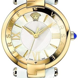 Versace Damklocka VAI030016 Revive Grå/Läder Ø35 mm