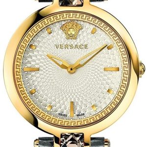 Versace Damklocka VAN060016 Grå/Läder Ø36 mm