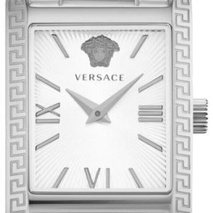 Versace Damklocka VE1C00722 Tonneau Silverfärgad/Stål Ø33 mm