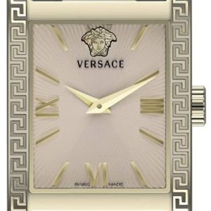 Versace Damklocka VE1C00922 Tonneau Guldtonad/Stål Ø33 mm