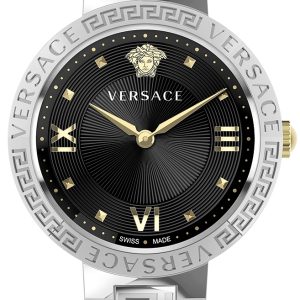 Versace Damklocka VE2K00521 Greca Svart/Stål Ø36 mm