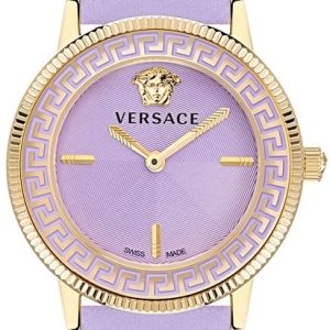 Versace Damklocka VE2P00322 V Tribute Lila/Läder Ø36 mm