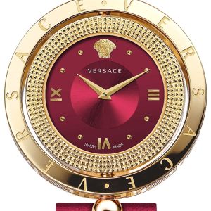 Versace Damklocka VE7900320 Eon Röd/Läder Ø34 mm