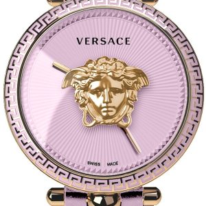 Versace Damklocka VECO02222 Palazzo Rosa/Läder Ø39 mm