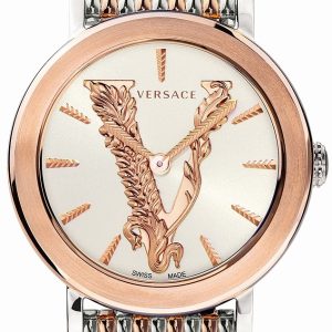 Versace Damklocka VEHC00519 Virtus Silverfärgad/Stål Ø36 mm