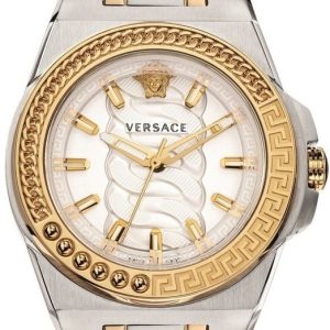 Versace Damklocka VEHD00420 Chain Reaction Silverfärgad/Stål Ø40 mm