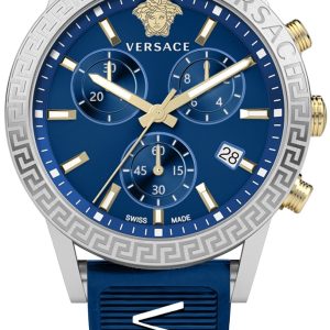 Versace Damklocka VEKB00222 Sport Tech Blå/Plast Ø40 mm