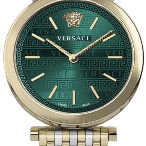 Versace Damklocka VELS01219 V Twist Grön/Stål Ø36 mm