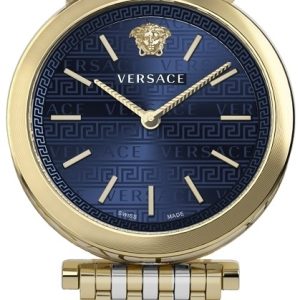 Versace Damklocka VELS01319 V Twist Blå/Stål Ø36 mm