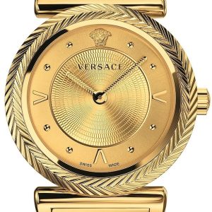 Versace Damklocka VERE00618 V Motif 35mm Guldtonad/Gulguldtonat stål