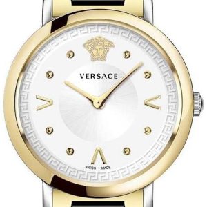 Versace Damklocka VEVD00519 Pop Chic Silverfärgad/Stål Ø36 mm