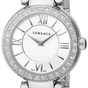 Versace Damklocka VNC160015 Leda Lady Silverfärgad/Stål Ø38 mm