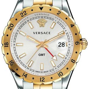 Versace Herrklocka V11030015 Hellenyium Silverfärgad/Stål Ø42 mm