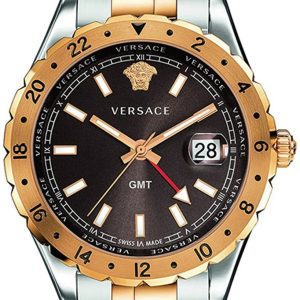 Versace Herrklocka V11040015 Hellenyium Brun/Stål Ø42 mm