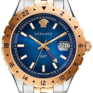 Versace Herrklocka V11060017 Hellenyium Blå/Stål Ø42 mm