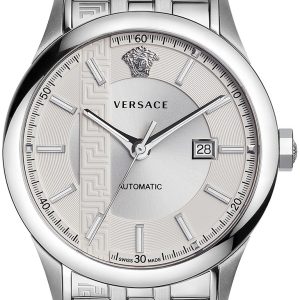 Versace Herrklocka V18040017 Aiakos Silverfärgad/Stål Ø44 mm