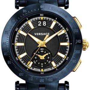 Versace Herrklocka VAH050016 V Race Blå/Stål Ø43 mm