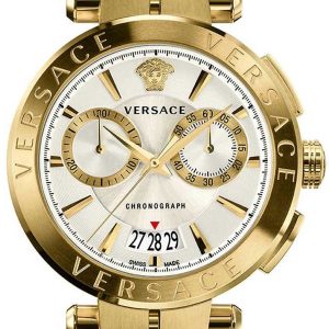 Versace Herrklocka VE1D00419 Aion Svart/Stål Ø45 mm