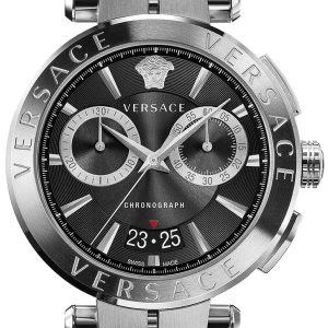 Versace Herrklocka VE1D01520 Aion Svart/Stål Ø45 mm