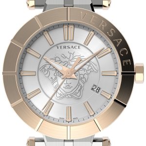 Versace Herrklocka VE2B00521 V Race Silverfärgad/Stål Ø43 mm