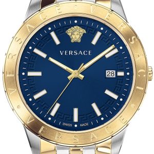 Versace Herrklocka VE2C00421 Univers Blå/Stål Ø43 mm