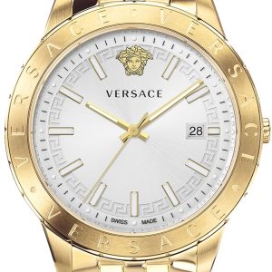 Versace Herrklocka VE2C00521 Univers Silverfärgad/Gulguldtonat stål