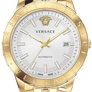 Versace Herrklocka VE2D00521 Univers Silverfärgad/Gulguldtonat stål