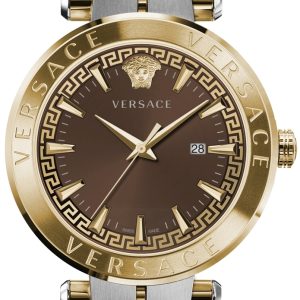 Versace Herrklocka VE2F00421 Aion Brun/Stål Ø44 mm