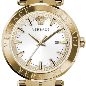 Versace Herrklocka VE2F00521 Aion Silverfärgad/Gulguldtonat stål