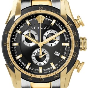 Versace Herrklocka VE2I00421 V Ray Svart/Stål Ø44 mm