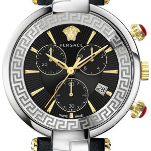 Versace Herrklocka VE2M00121 Revive Svart/Läder Ø41 mm