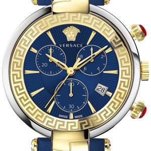 Versace Herrklocka VE2M00221 Revive Blå/Läder Ø41 mm