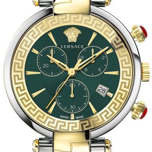 Versace Herrklocka VE2M00521 Revive Grön/Stål Ø41 mm