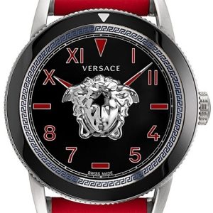 Versace Herrklocka VE2V00622 V Palazzo Svart/Plast Ø43 mm