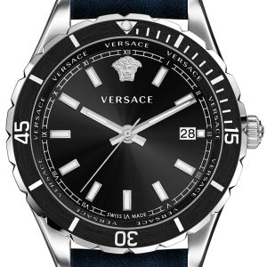 Versace Herrklocka VE3A00220 Hellenyium Svart/Läder Ø42 mm