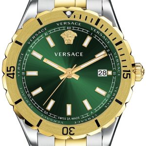 Versace Herrklocka VE3A00720 Hellenyium Grön/Stål Ø42 mm