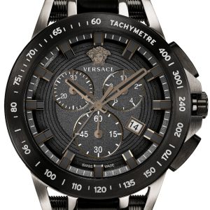 Versace Herrklocka VE3E00921 Sport Tech Svart/Stål Ø45 mm