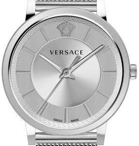 Versace Herrklocka VE5A00420 V Circle Silverfärgad/Stål Ø43 mm