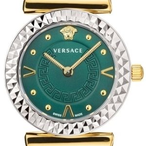 Versace Herrklocka VEAA01320 Mini Vanity Grön/Stål Ø28 mm